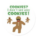 Gingerbread Man Disguise stickers