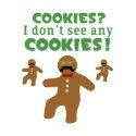 Gingerbread Man Disguise t-shirts