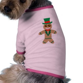 Gingerbread Man petshirt