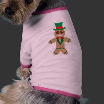 Gingerbread Man pet clothing