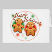 Gingerbread man cards