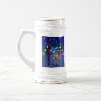 Gingerbread Man in Town mug