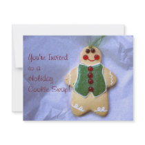 Gingerbread Man invitations