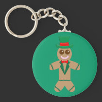 Gingerbread Man keychains