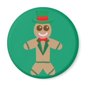 Gingerbread Man magnet