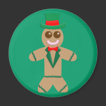 Gingerbread Man magnets