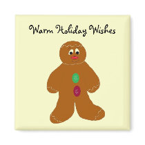Gingerbread Man magnets