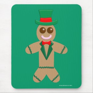 Gingerbread Man mousepad