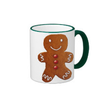 Gingerbread Man Mug