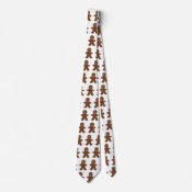 Gingerbread Man Neck Tie tie