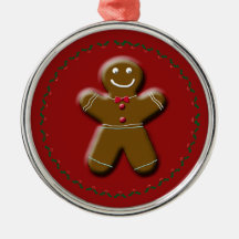 Gingerbread Man Ornament