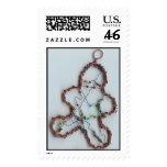 Gingerbread Man Ornament postage