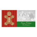 Gingerbread Man Photo Cards