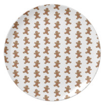 Gingerbread Man Plate