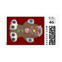 Gingerbread Man postage