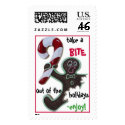 gingerbread man postage
