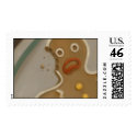 Gingerbread Man postage by karyn_lewis Gingerbread Man postage