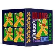 Gingerbread Man Recipes Binder binder