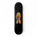 Gingerbread Man - Scared - Original Colors Custom Skate Board