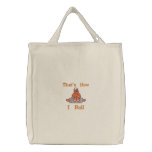 Gingerbread Man Sitting on Rolling Pin, That's ... Bags
