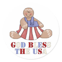 Gingerbread Man Stickers