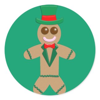 Gingerbread Man sticker