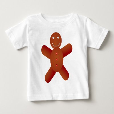 Gingerbread Man t-shirts