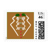 Gingerbread Man Tuxedo postage by Spice Gingerbread Man Tuxedo postage
