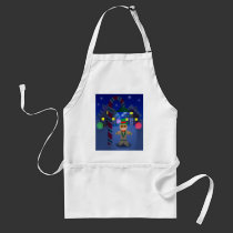 Gingerbread Man under Candy Lamp aprons