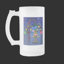 Gingerbread Man under Candy Lamp mugs