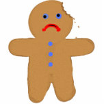 Gingerbread Man with Bite Acrylic Cut Out