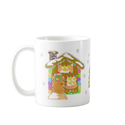 Gingerbread Man & Woman Christmas Mug by Country_Homestead