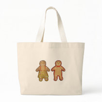 Gingerbread man & woman cookies bags