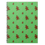 Gingerbread Men & Candy Canes Note Book