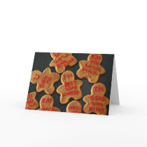 Gingerbread men cards