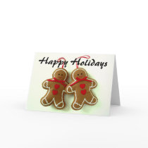 Gingerbread Men Card by bwmedia Gingerbread Men Card