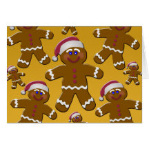 Gingerbread Men Card