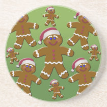 Gingerbread Men coasters