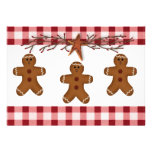 Gingerbread Men Cookie Swap Invitation