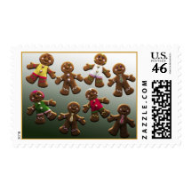GingerBread Men Cookies Postage