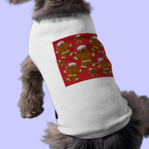 Gingerbread Men pet clothing