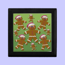 Gingerbread Men gift boxes