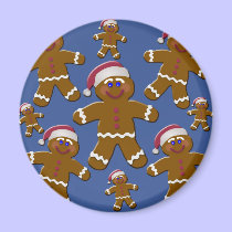 Gingerbread Men magnets