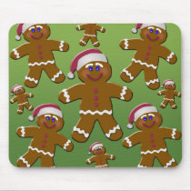 Gingerbread Men mousepads