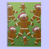 Gingerbread Men notebooks