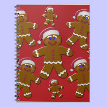 Gingerbread Men notebooks