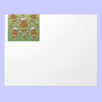 Gingerbread Men notepads