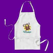 Gingerbread Men Oh Snap aprons by fashionfiles Gingerbread Men Oh Snap aprons