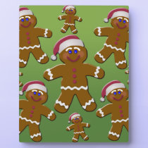 Gingerbread Men plaques