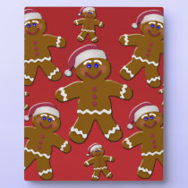 Gingerbread Men plaques